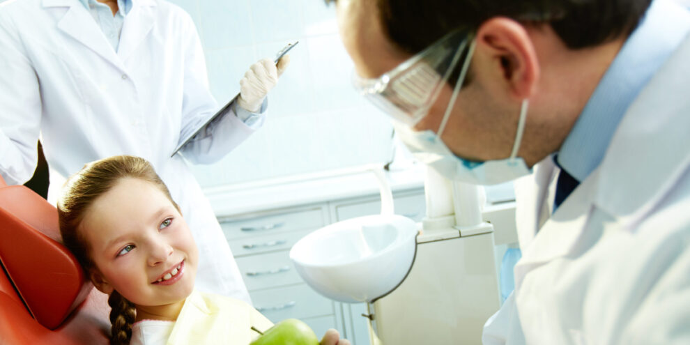 At the dentists